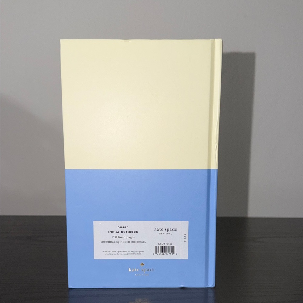 Kate Spade Notebook with Gold ‘J’ - Picture 3 of 10